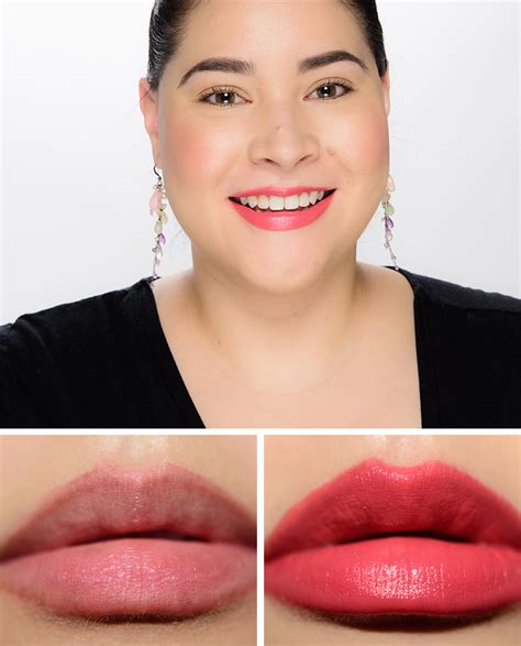 YSL Rose Dahlia (17) Rouge Pur Couture SPF15 Lipstick Swatches